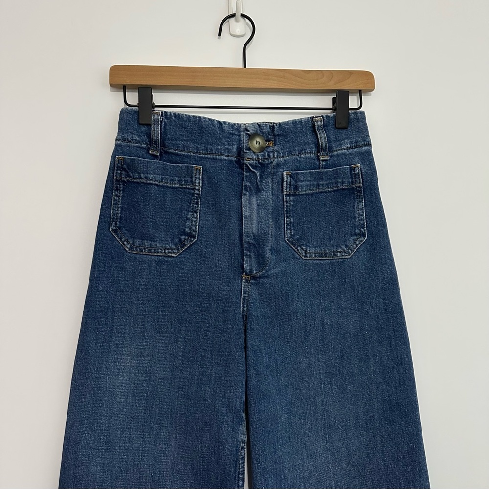 Anthropologie Pilcro Skipper Wide Leg Jeans - Picture 5 of 14
